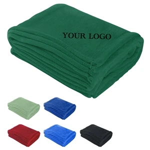 Lightweight Flannel Cozy Soft Twin Blanket for Bed
