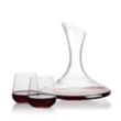 Madagascar Carafe & Howden Stemless Wine | https://www.bestnamebadges.com