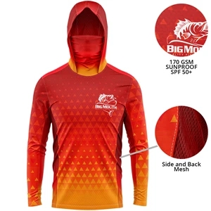 Unisex-170-GSM-Sunproof-SPF-50-Fishing-Long-Hoodie-T-shirt