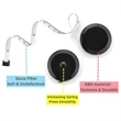 60 Inch Soft Retractable Measuring Tape | https://www.bestnamebadges.com
