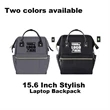 15.6 Inch Water Repellent Laptop Backpack | https://www.bestnamebadges.com