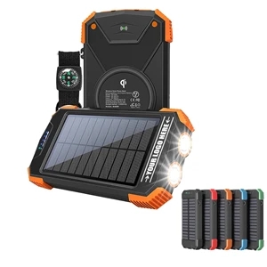 10,000Mah Solar Power Portable Charger