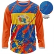 Youth 160 GSM Birdseye Mesh Sublimation Long Sleeve T-Shirt | https://www.bestnamebadges.com