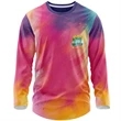 Youth 160 GSM Birdseye Mesh Sublimation Long Sleeve T-Shirt | https://www.bestnamebadges.com