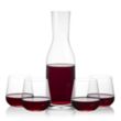 Caldmore Carafe & Howden Stemless Wine | https://www.bestnamebadges.com