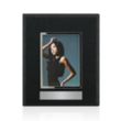 Linen Picture Frame - Black | https://www.bestnamebadges.com