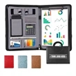 Portfolio Organizer with Writing Pad Handle | https://www.bestnamebadges.com