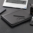 Portfolio Organizer with Writing Pad Handle | https://www.bestnamebadges.com