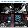Car Vacuum Cleaner With Digital Air Compressor Pump | https://www.bestnamebadges.com