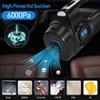 Car Vacuum Cleaner With Digital Air Compressor Pump | https://www.bestnamebadges.com
