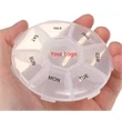 Weekly Pill Case | https://www.bestnamebadges.com