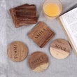 Square Coasters Placemats | https://www.bestnamebadges.com