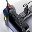 Solar Rechargeable Flashlight With Cob Sidelight | https://www.bestnamebadges.com