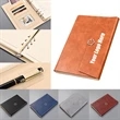 Tri-Fold Business Spairal Notebook | https://www.bestnamebadges.com