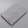 Tri-Fold Business Spairal Notebook | https://www.bestnamebadges.com