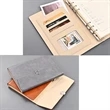 Tri-Fold Business Spairal Notebook | https://www.bestnamebadges.com