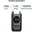 Portable Wireless Car Tire Inflator | https://www.bestnamebadges.com