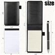 Mini Pocket Notepad Memo Book Lined Sheets With Metal Pen | https://www.bestnamebadges.com