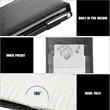 Mini Pocket Notepad Memo Book Lined Sheets With Metal Pen | https://www.bestnamebadges.com