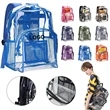 Heavy Duty PVC Transparent Backpack | https://www.bestnamebadges.com