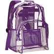 Heavy Duty PVC Transparent Backpack | https://www.bestnamebadges.com
