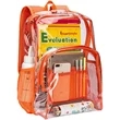 Heavy Duty PVC Transparent Backpack | https://www.bestnamebadges.com