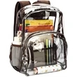 Heavy Duty PVC Transparent Backpack | https://www.bestnamebadges.com