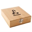 4 Piece Bamboo Wine Tool Set | https://www.bestnamebadges.com