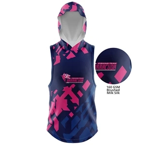 Kids 160 Gsm Brushed Milk Silk Sublimation Pullover  Hoodie | https://www.bestnamebadges.com