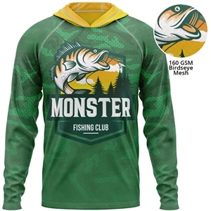 Unisex 160 GSM Birdseye Mesh Long Sleeve Hoodie shirt | https://www.bestnamebadges.com