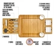 Bamboo Charcuterie Board Set | https://www.bestnamebadges.com