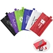 Twin Pocket Mesh and Vinyl Pencil Pouch | https://www.bestnamebadges.com