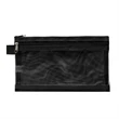 Twin Pocket Mesh and Vinyl Pencil Pouch | https://www.bestnamebadges.com