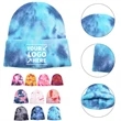 Tie Dyed Knitted Hat | https://www.bestnamebadges.com