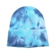 Tie Dyed Knitted Hat | https://www.bestnamebadges.com