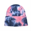 Tie Dyed Knitted Hat | https://www.bestnamebadges.com