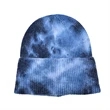 Tie Dyed Knitted Hat | https://www.bestnamebadges.com