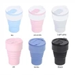 Pocket Collapsible Silicone Travel Coffee Cup | https://www.bestnamebadges.com