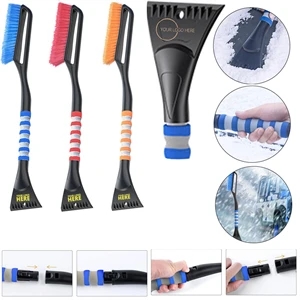 Snow Detachable Ice Scraper Grip Car Brush