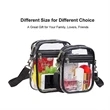 Clear Crossbody Bag | https://www.bestnamebadges.com