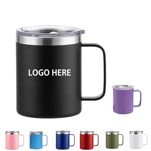 12 Oz. Stainless Steel Travel Coffee Mug