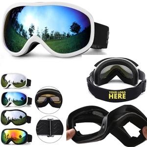 UV protection Ski Snow Goggles Over Glasses