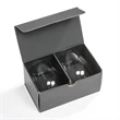 Townsend Stemless Wine - Deep Etch | https://www.bestnamebadges.com