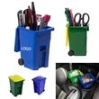 Mini Trash Can Desktop Organizer Pencil Holder | https://www.bestnamebadges.com