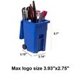 Mini Trash Can Desktop Organizer Pencil Holder | https://www.bestnamebadges.com