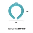 Neck Cooling Tube | https://www.bestnamebadges.com