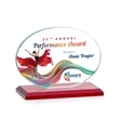 Austin (Horiz) VividPrint™ Award - Red | https://www.bestnamebadges.com