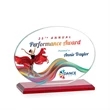 Austin (Horiz) VividPrint™ Award - Red | https://www.bestnamebadges.com