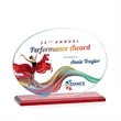 Austin (Horiz) VividPrint™ Award - Red | https://www.bestnamebadges.com