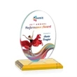 Austin (Vert) VividPrint™ Award - Amber | https://www.bestnamebadges.com